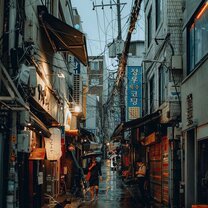 Seoul, Korea - Backsteets